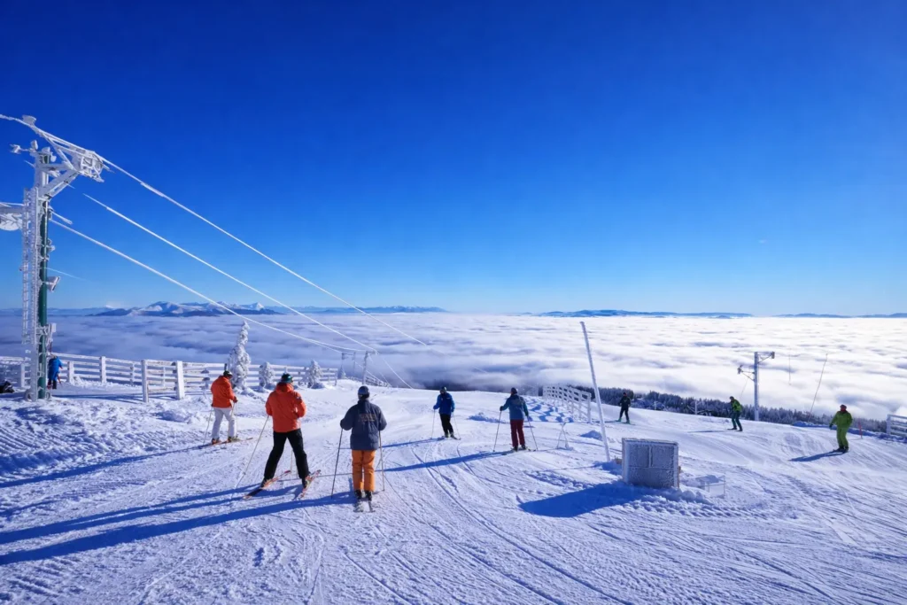 Vlek Winter Park Martinky nad oblakmi